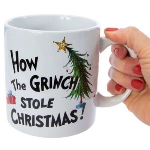 How the Grinch Stole Christmas Large 11oz Mug - Like New - Picture 1 of 7